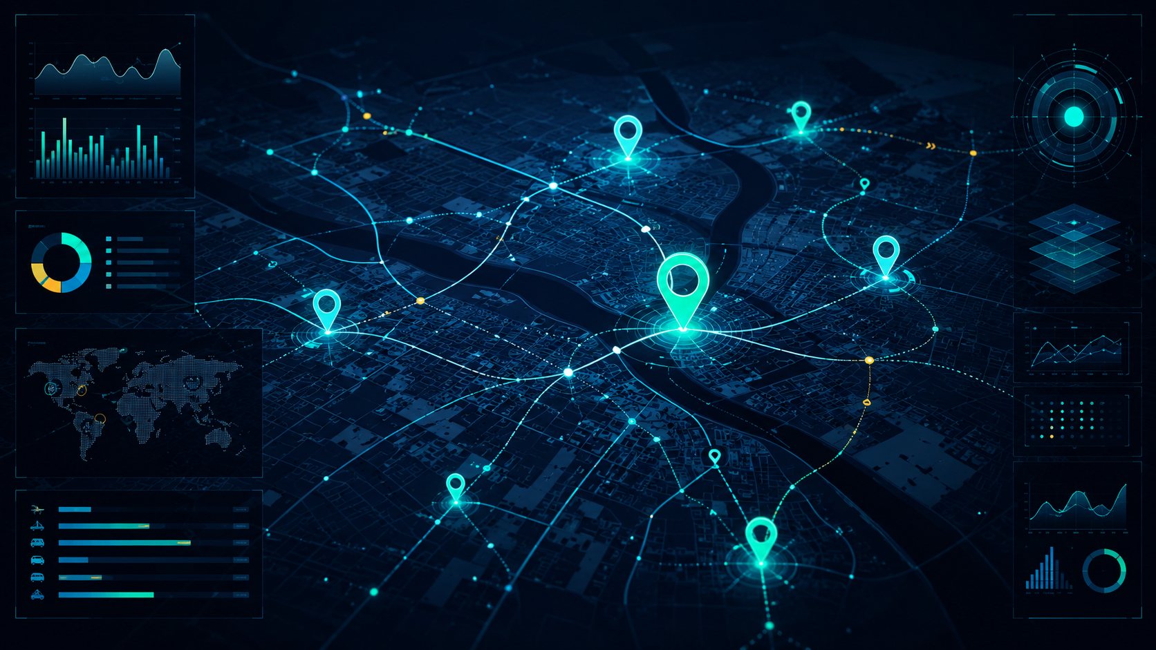 Location intelligence industries